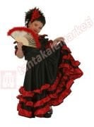 İspanyol Kız Kostümü Çocuk Kıyafeti
