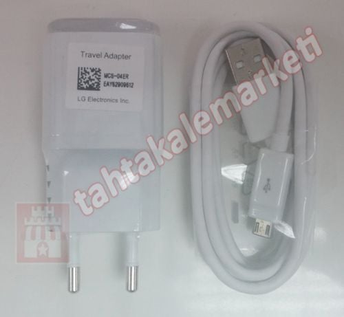 LG Şarj Aleti + Şarj Kablosu