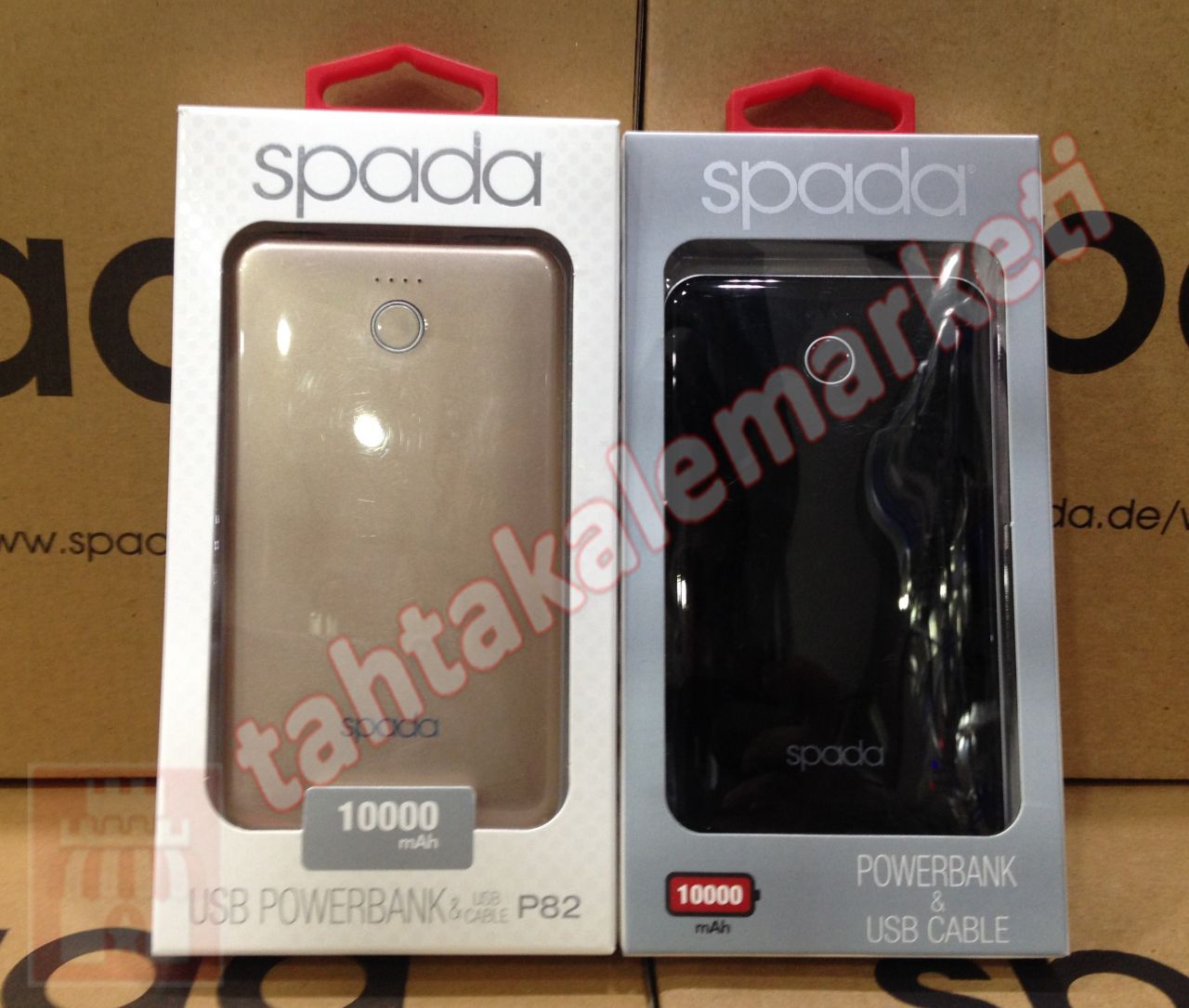Spada Powerbank 10000 mAh Yedek Şarj Ünitesi Bronz