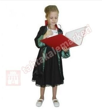 Avukat Kostümü Çocuk Avukat Cübbesi