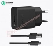 Sony UCH10 Hızlı Şarj Aleti+Şarj Kablosu Orijinal