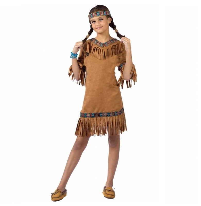 Kızılderili Kız Kostümü