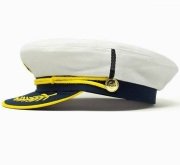 Denizci Kaptan Şapkası Yetişkin Ve Çocuk