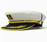 Denizci Kaptan Şapkası Yetişkin Ve Çocuk