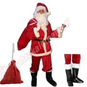 Noel Baba Çuvalı Polar Yılbaşı Hediye Çuvalı 50x75 Büyük Boy