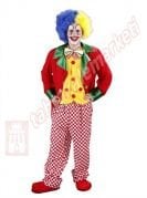 Ceketli Palyaço Kostümü Yetişkin Kıyafeti Lüks