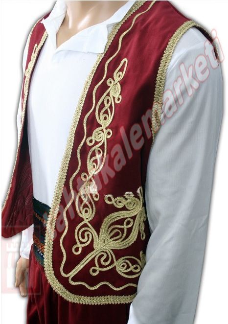 Osmanlı Şerbetçi Yeleği İşlemeli Lüks