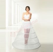 Yetişkin Tarlatanı 5 Kat Telli Jüpon Etek Kasnağı